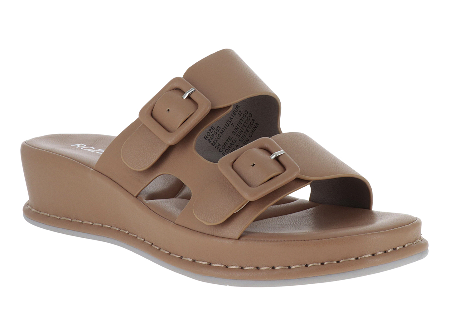Foto 1 | Sandalias Roze Beige Para Mujer