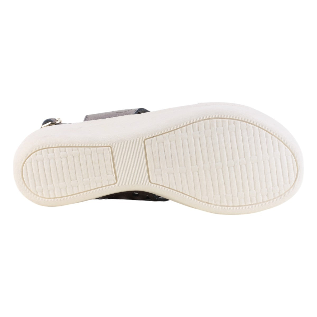 Foto 6 pulgar | Sandalias Con Plataforma Exterior Piel Color Plata Para Mujer De Rbcollection