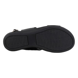 Foto 5 | Sandalias Con Plataforma Exterior Piel Color Negro Para Mujer De Rbcollection