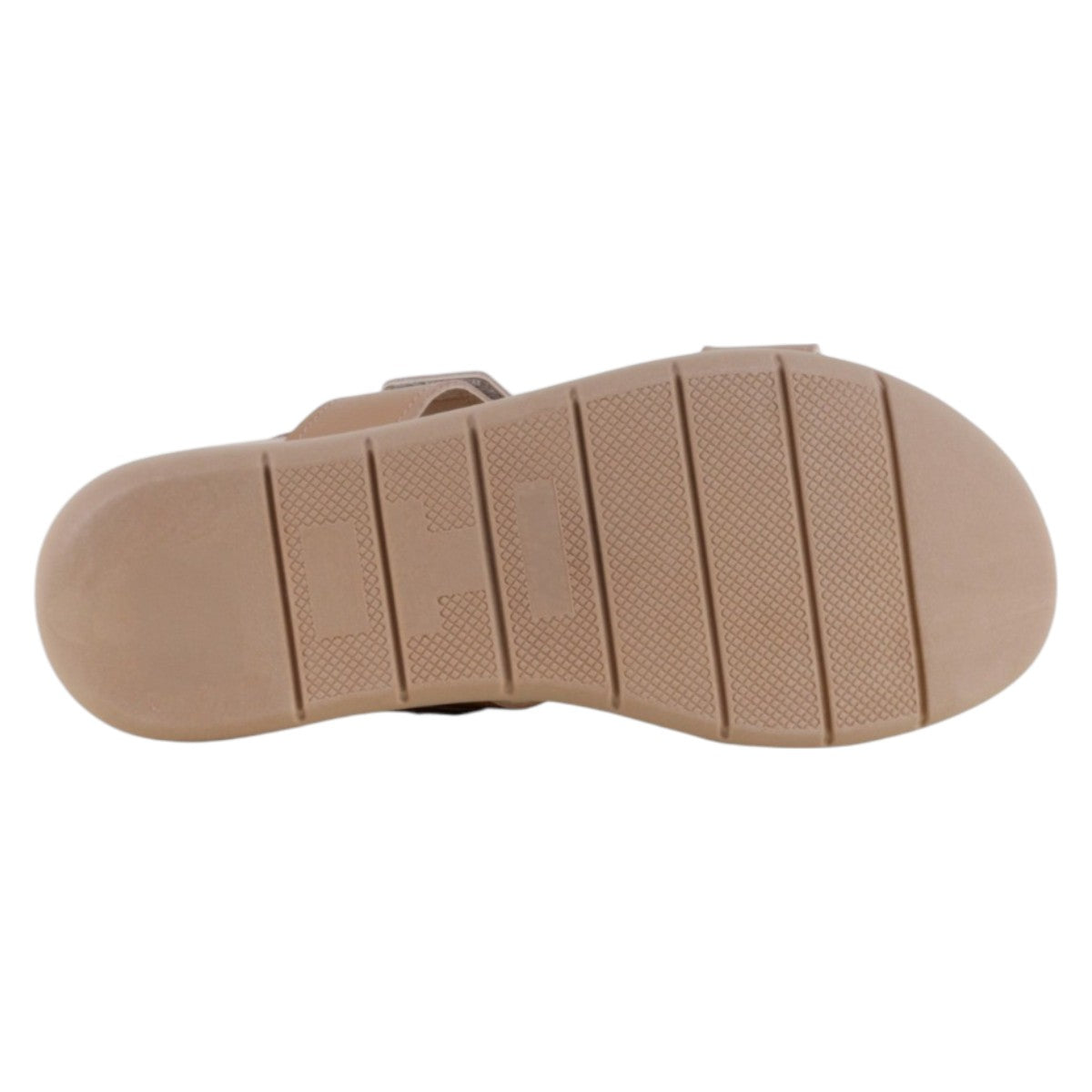 Foto 4 | Sandalias Con Plataforma Exterior Piel Vegana Color Café Para Mujer De Rbcollection
