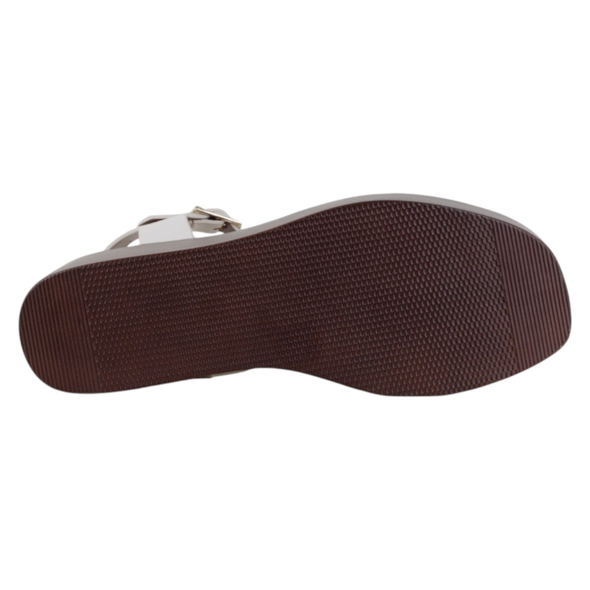 Foto 5 pulgar | Sandalias Con Plataforma Exterior Piel Vegana Color Blanco Para Mujer De Rbcollection