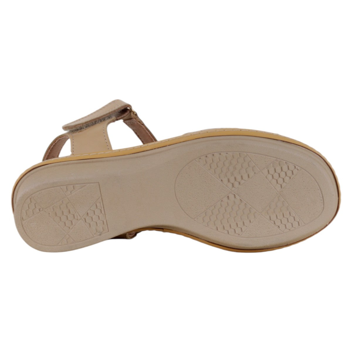 Foto 4 | Sandalias Con Plataforma Exterior Piel Vegana Color Café Para Mujer De Rbcollection