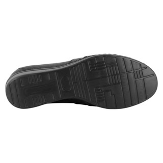 Foto 4 | Tacón Puente Exterior Piel Color Negro Para Mujer De Rbcollection