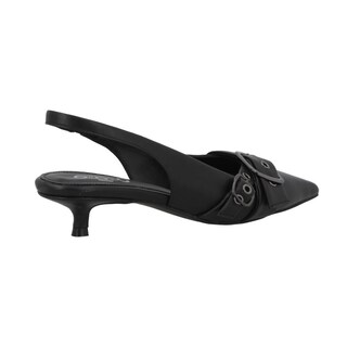 Foto 3 | Zapatillas Mujer Capa De Ozono Dama Clásicas Tacón Negro