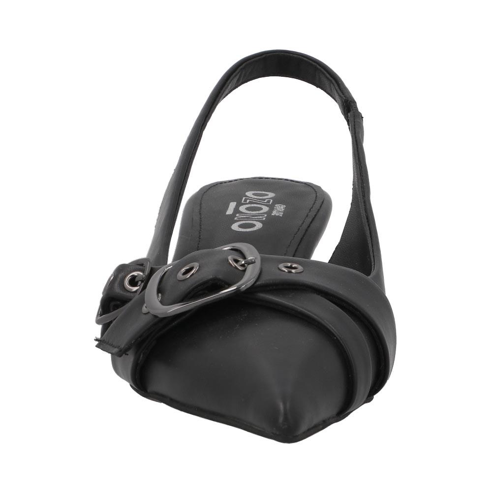 Foto 5 pulgar | Zapatillas Mujer Capa De Ozono Dama Clásicas Tacón Negro