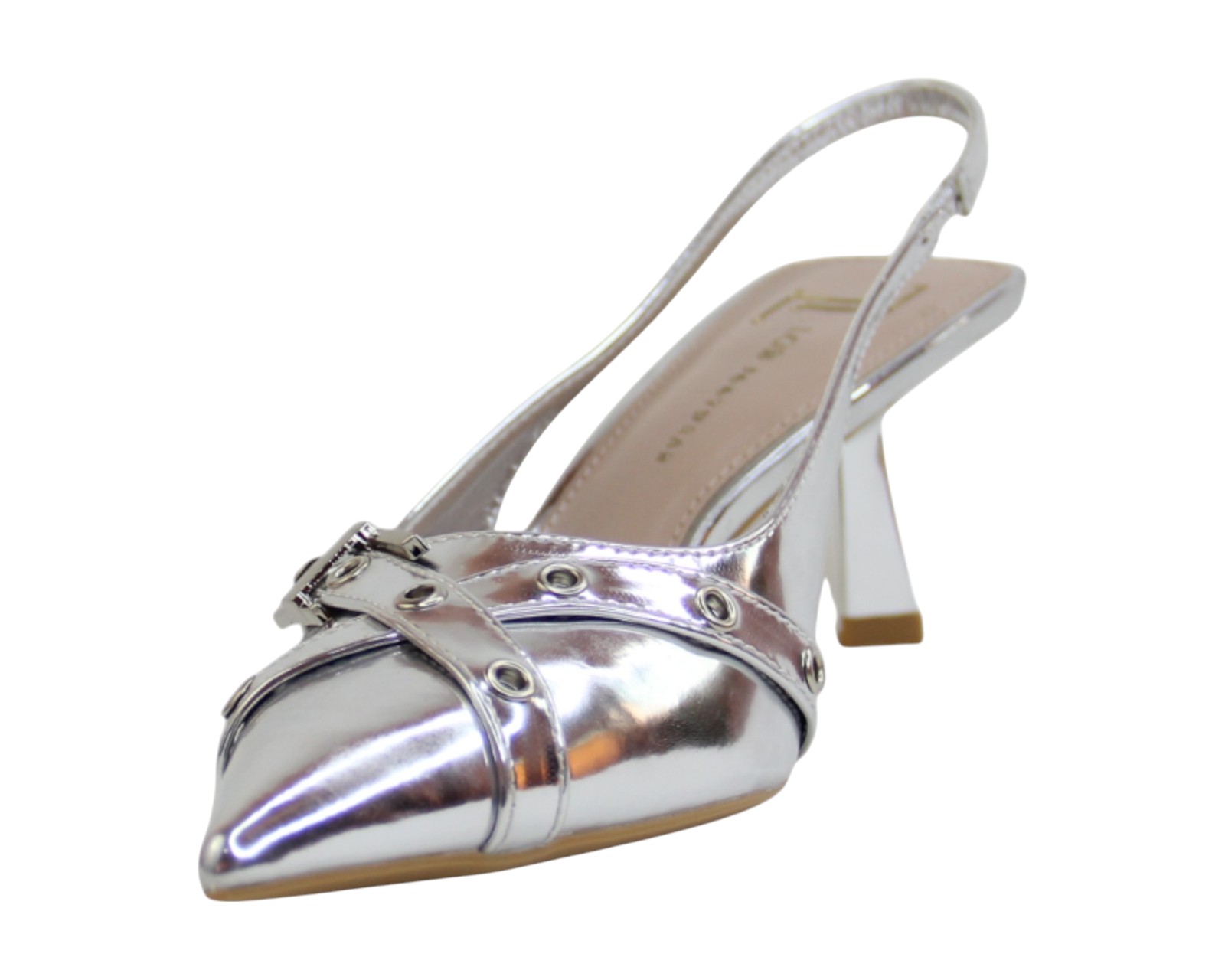 Foto 7 pulgar | Zapatilla Para Mujer Lob Footwear Pu Plata 92005483