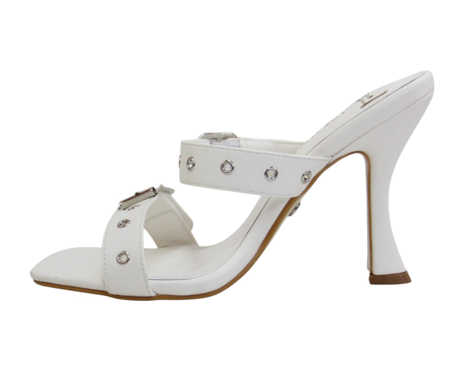 Foto 6 pulgar | Sandalia Tacón Para Mujer Lob Footwear Pu Blanco 92005026