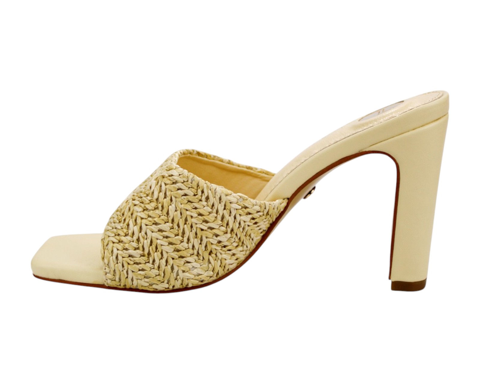 Foto 6 pulgar | Sandalia Tacón Para Mujer Lob Footwear Rafia Beige 90605050