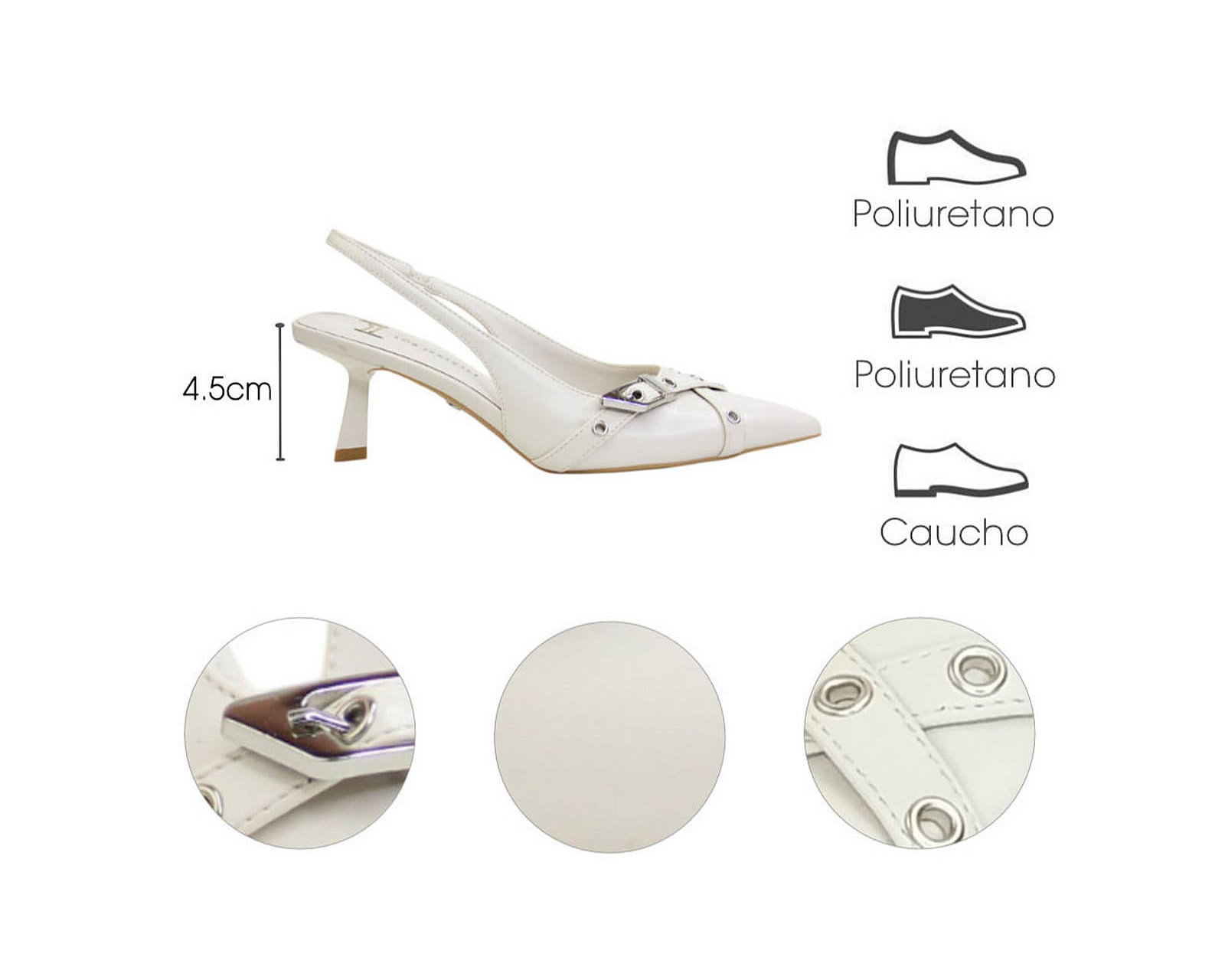 Foto 8 pulgar | Zapatilla Para Mujer Lob Footwear Pu Beige 92005029