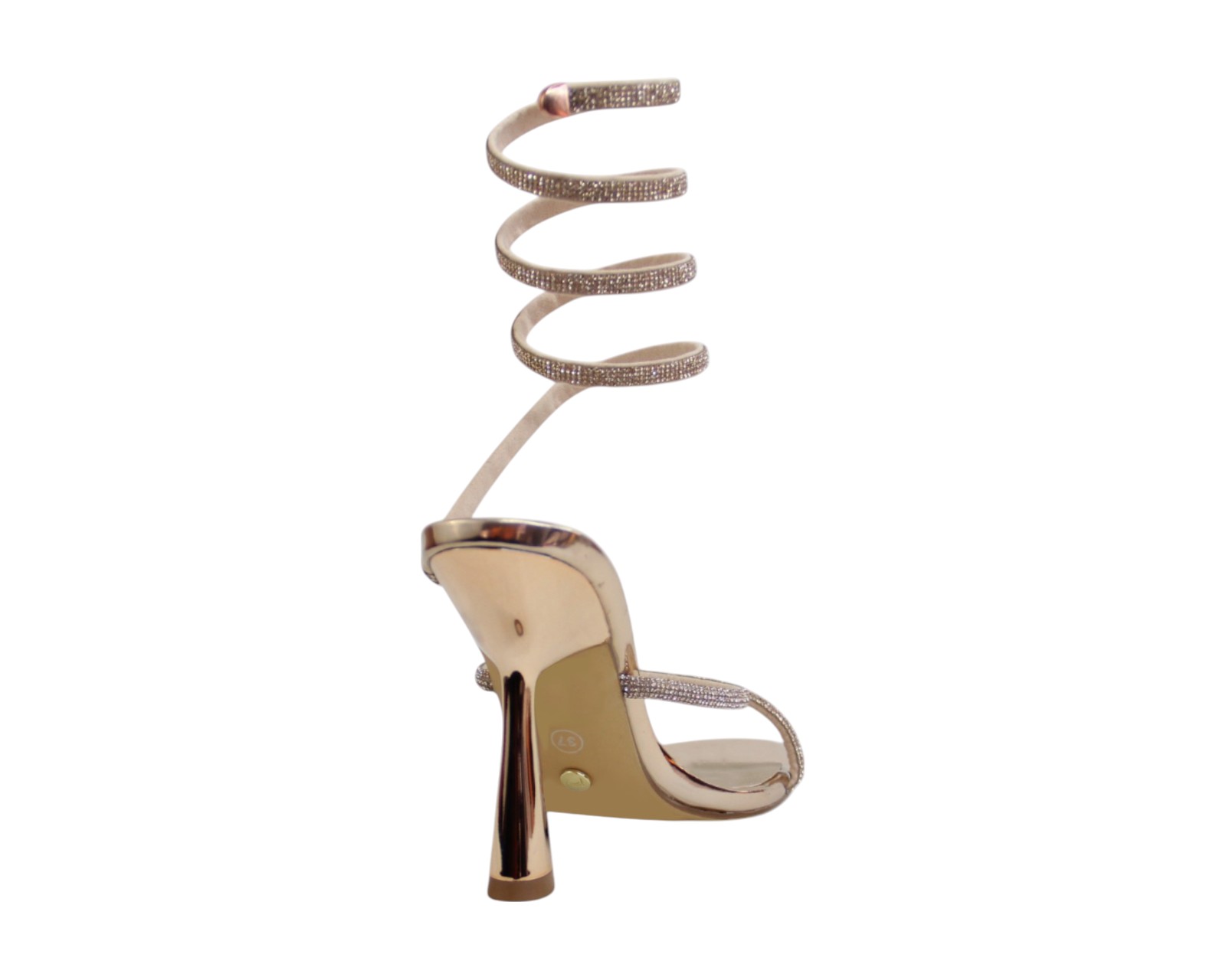 Foto 4 pulgar | Sandalia Tacón Para Mujer Lob Footwear Pu Rosa 92505001