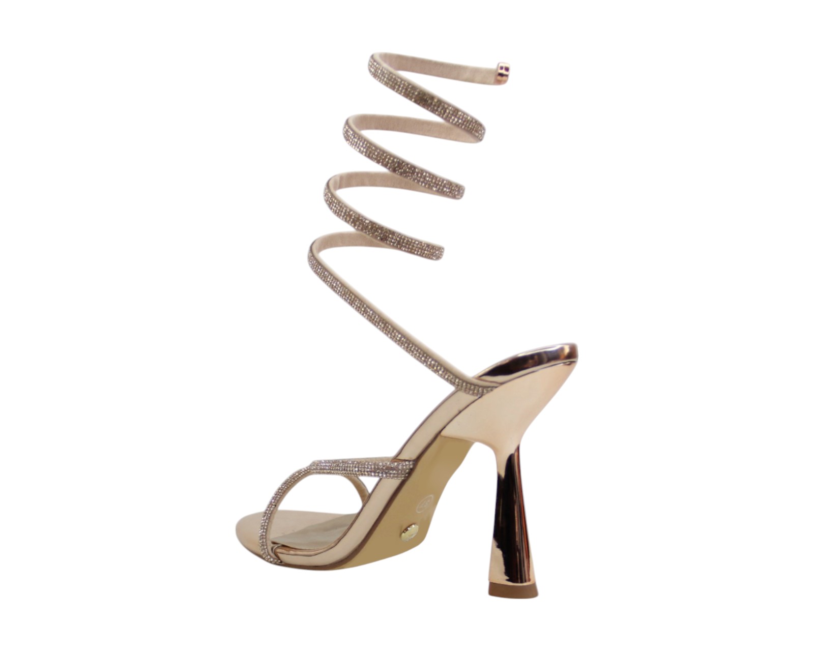 Foto 5 pulgar | Sandalia Tacón Para Mujer Lob Footwear Pu Rosa 92505001