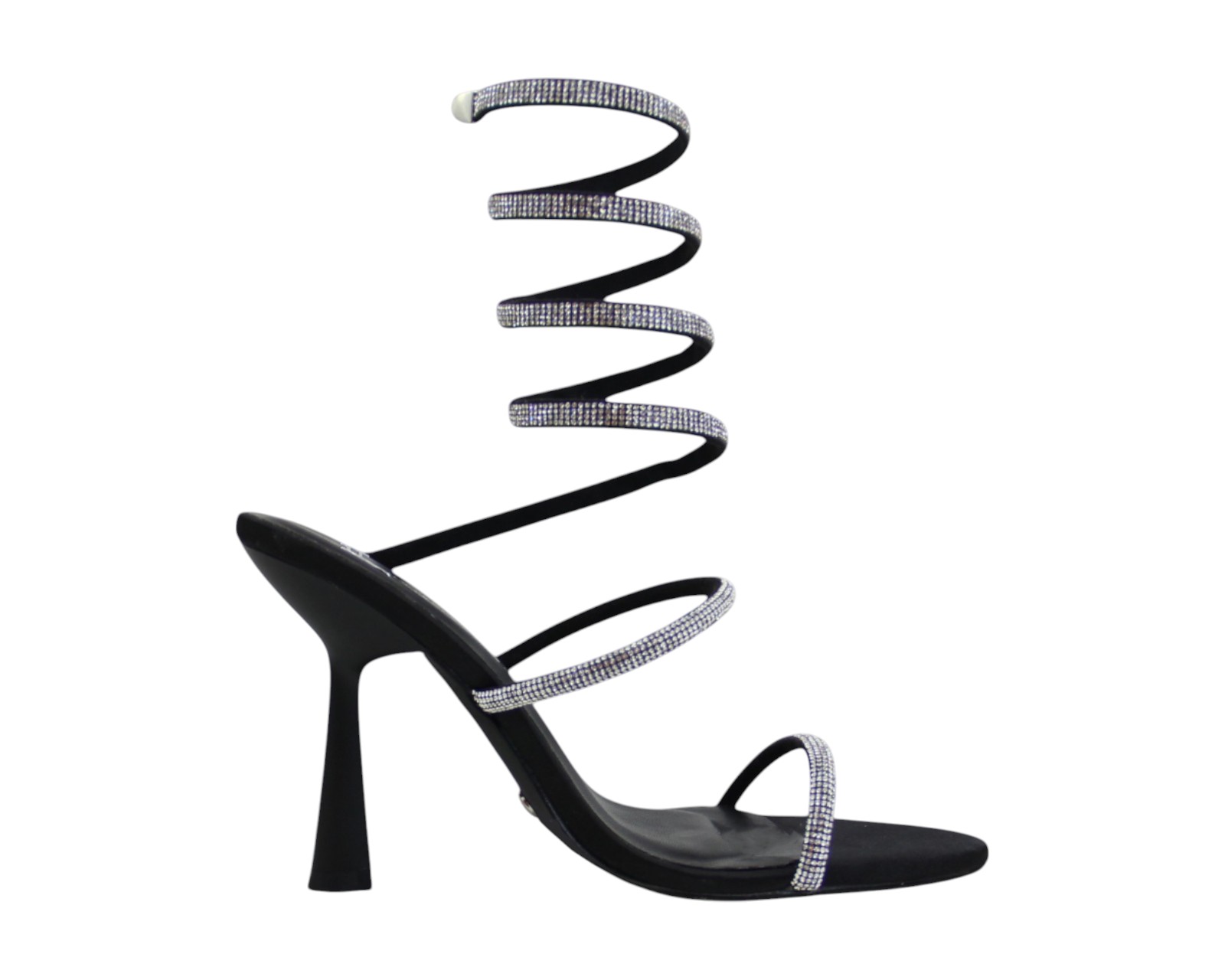 Foto 3 pulgar | Sandalia Tacón Para Mujer Lob Footwear Pu Negro 92505002