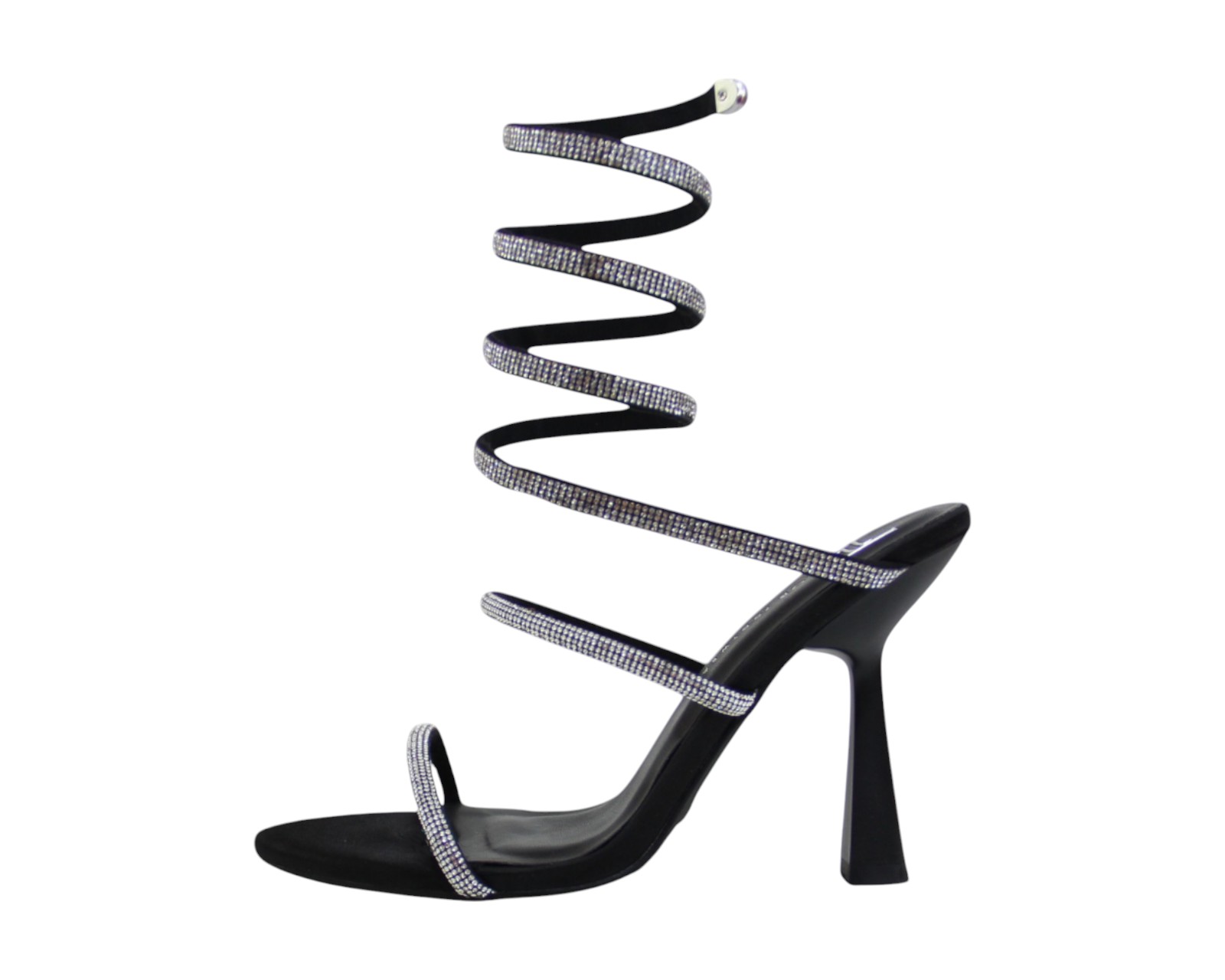 Foto 6 pulgar | Sandalia Tacón Para Mujer Lob Footwear Pu Negro 92505002