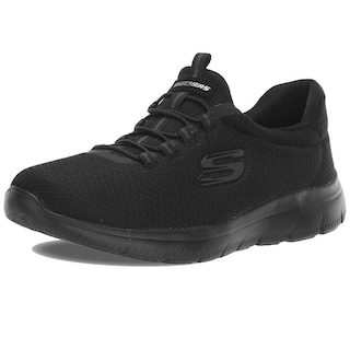 Foto 1 | Tenis Skechers Summits Negro para Mujer - Venta Internacional