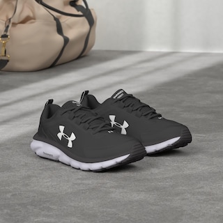 Foto 2 | Tenis Under Armour Charged Assert 9 Negros para Mujer - Venta Internacional