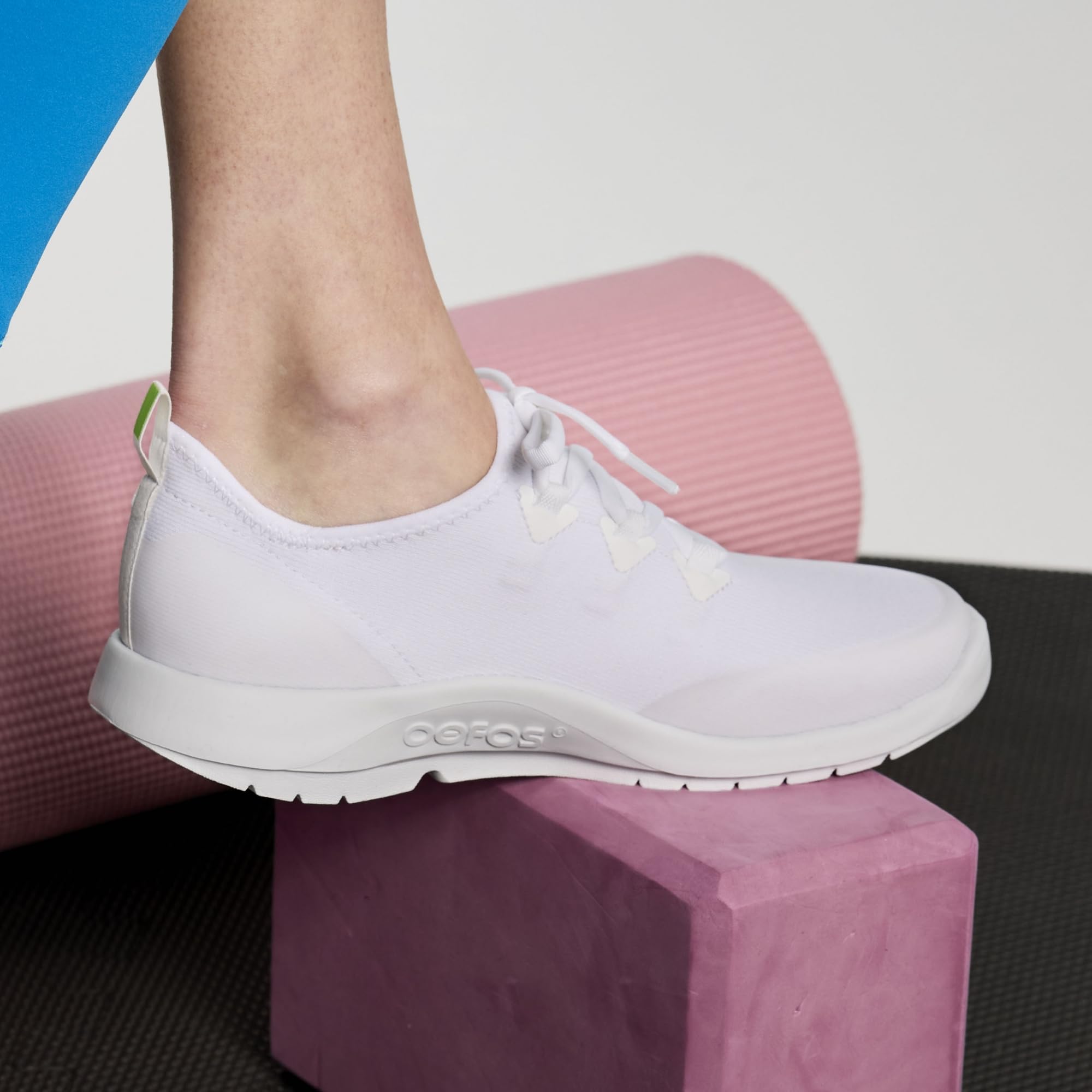 Foto 7 pulgar | Zapato De Recuperación Oofos Oomg Sport Ls White Para Mujer, Talla 8.5 - Venta Internacional.