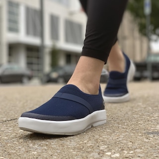 Foto 4 | Zapato Oofos Azul Marino para - Venta Internacional