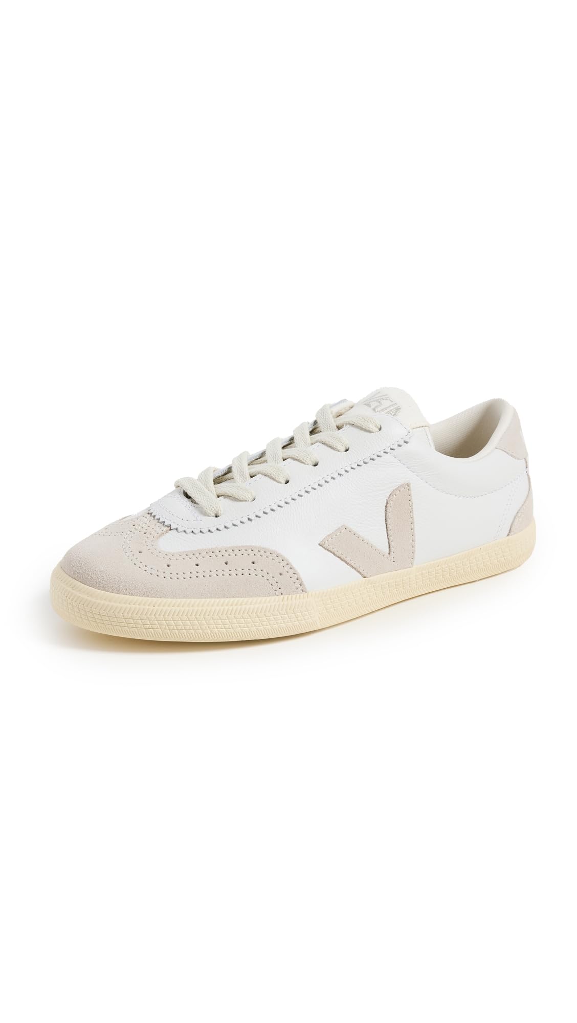 Foto 2 pulgar | Zapatilla Veja Volley Para Mujer, Piel Blanca/natural, Talla 35 - Venta Internacional.