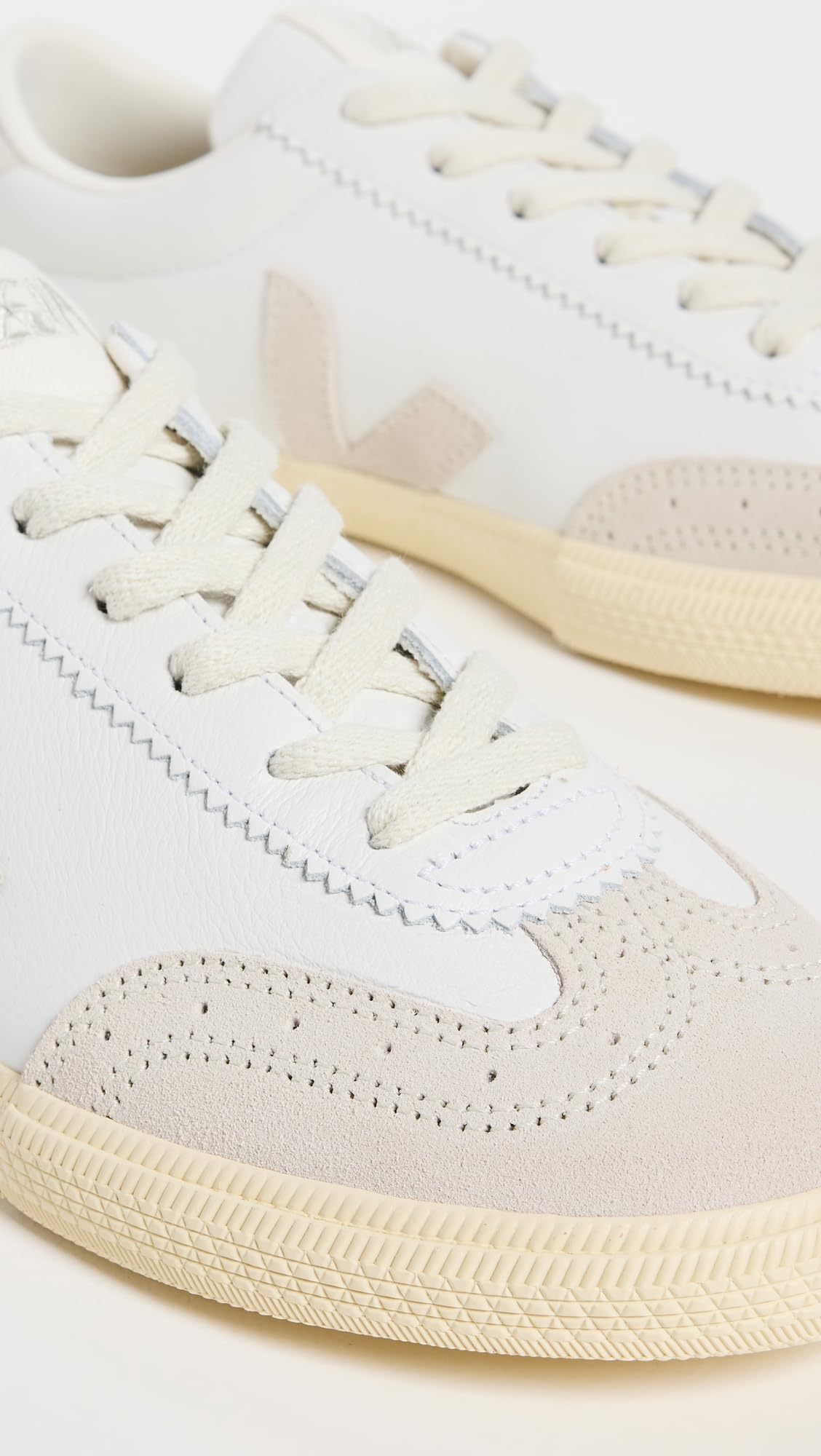 Foto 6 pulgar | Zapatilla Veja Volley Para Mujer, Piel Blanca/natural, Talla 35 - Venta Internacional.