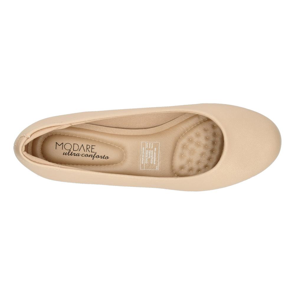 Foto 9 pulgar | Zapatillas Modare Beige Para Mujer [mod88] Beige