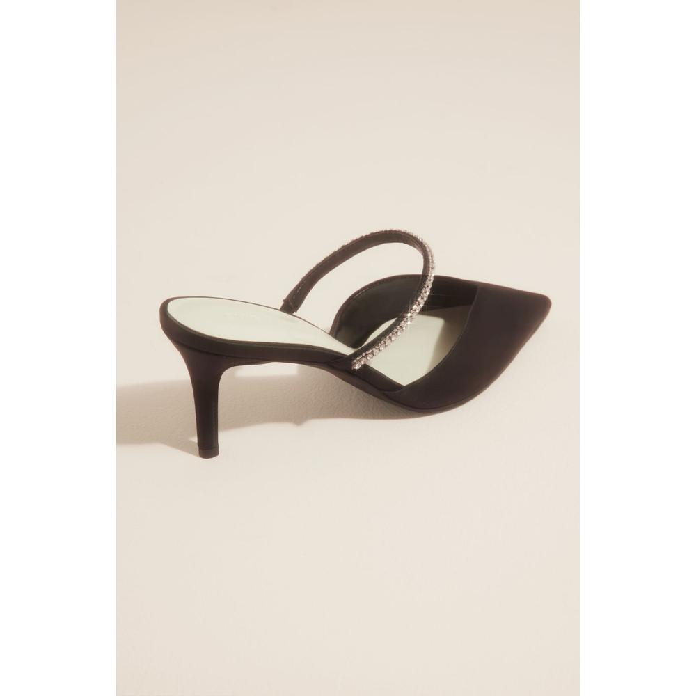 Foto 2 | Zapatilla Tacón Bajo David's Bridal Negro
