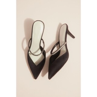 Foto 3 | Zapatilla Tacón Bajo David's Bridal Negro