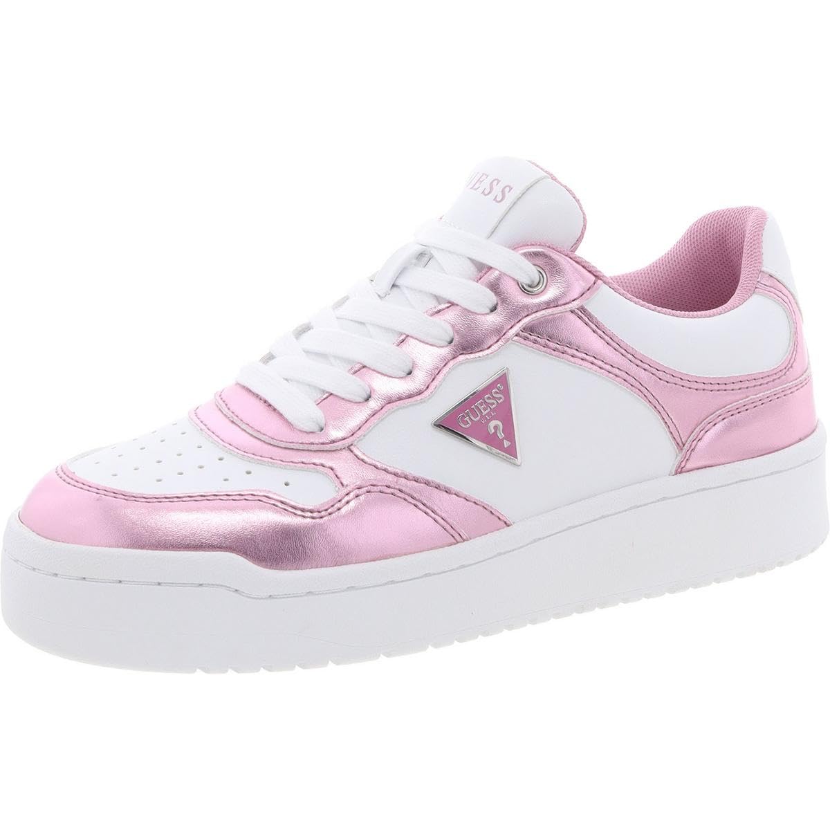 Foto 2 pulgar | Tenis Guess Miram Blancos para Mujer- Venta Internacional