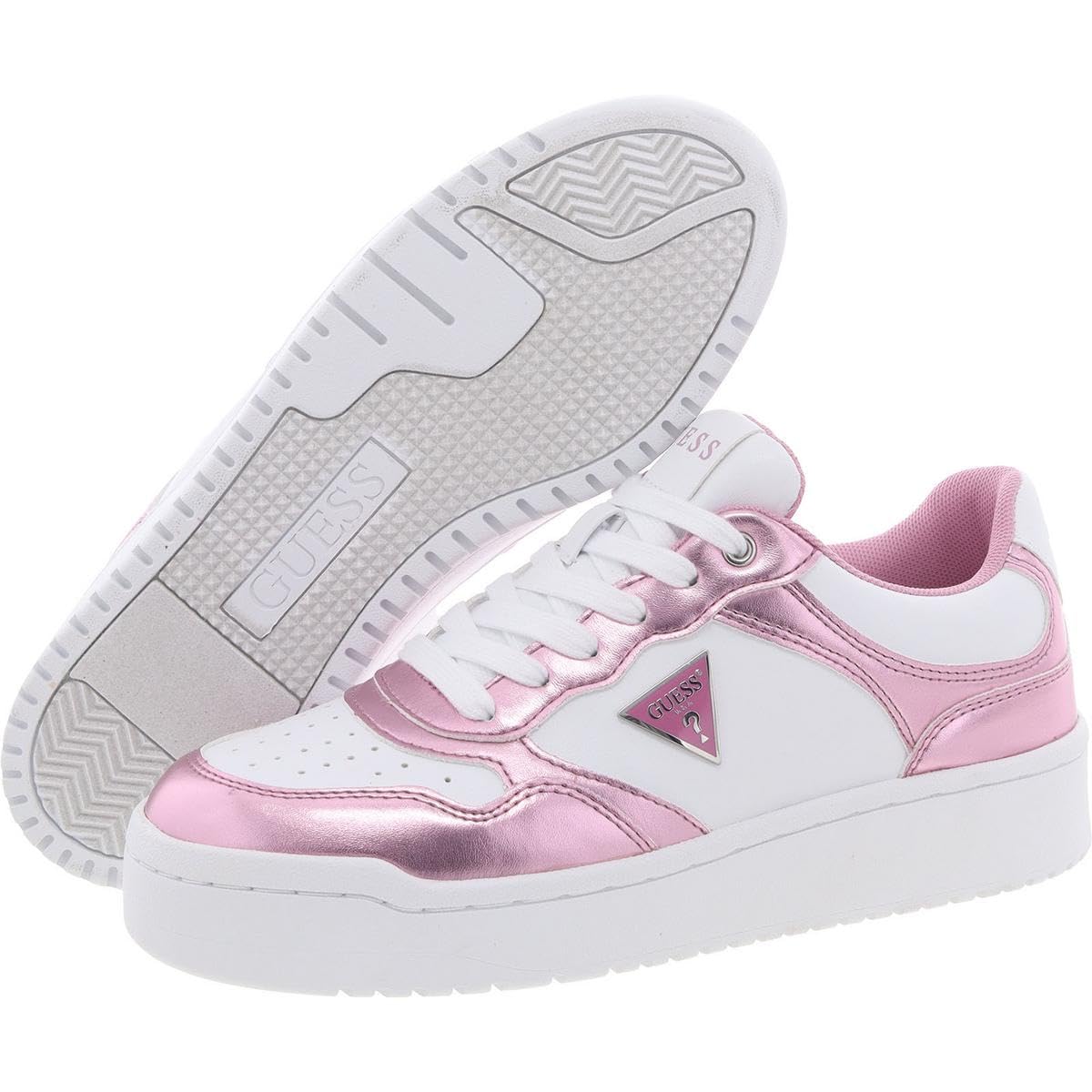 Foto 3 pulgar | Tenis Guess Miram Blancos para Mujer- Venta Internacional