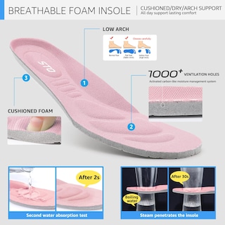 Foto 7 | Zapatos Para Caminar Stq Ultraligeros Y Transpirables Para Mujer - Venta Internacional.