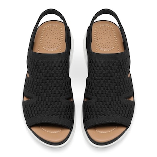 Foto 3 | Sandalias De Senderismo Mysoft Para Mujer, Sin Cordones, Con Plataforma Con Cojín Inflable - Venta Internacional.