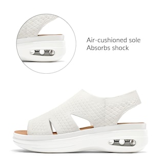 Foto 2 | Sandalias De Senderismo Mysoft Para Mujer, Sin Cordones, Con Plataforma Con Cojín Inflable - Venta Internacional.