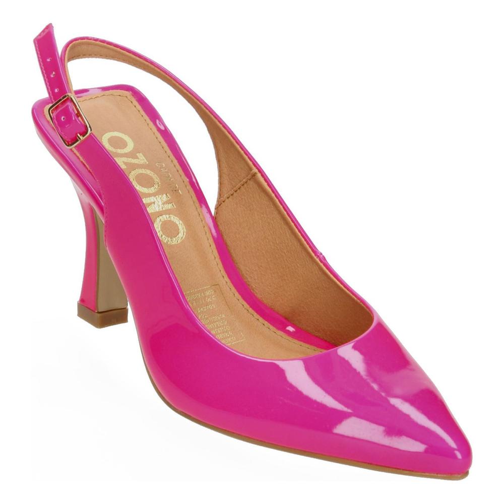 Foto 2 pulgar | Zapatillas Fucsia Ozono Dama Mujer Stiletto Fucsia