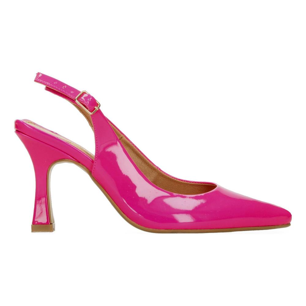 Foto 7 pulgar | Zapatillas Fucsia Ozono Dama Mujer Stiletto Fucsia