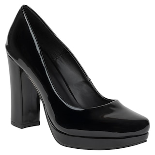 Foto 1 | Zapatillas Exterior Charol Color Negro Para Mujer De Rbcollection