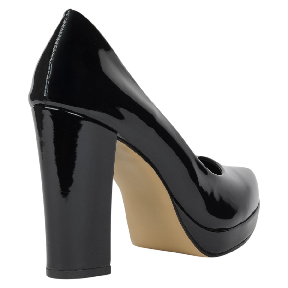 Foto 3 | Zapatillas Exterior Charol Color Negro Para Mujer De Rbcollection