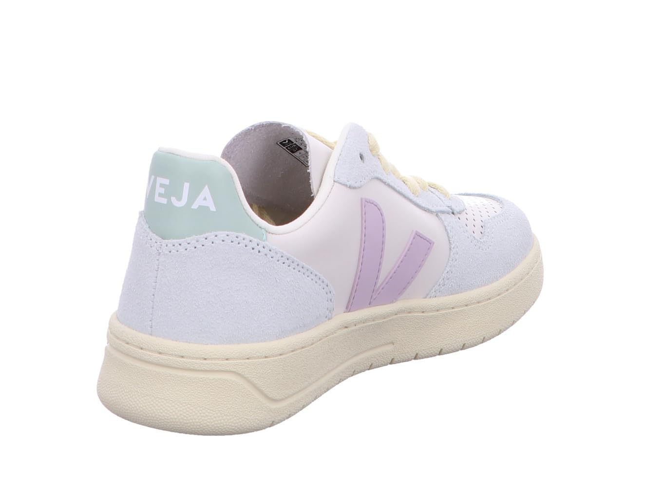 Foto 3 pulgar | Zapatilla Veja V-10 Para Mujer Gravel/parme/menthol, Talla 8 - Venta Internacional.