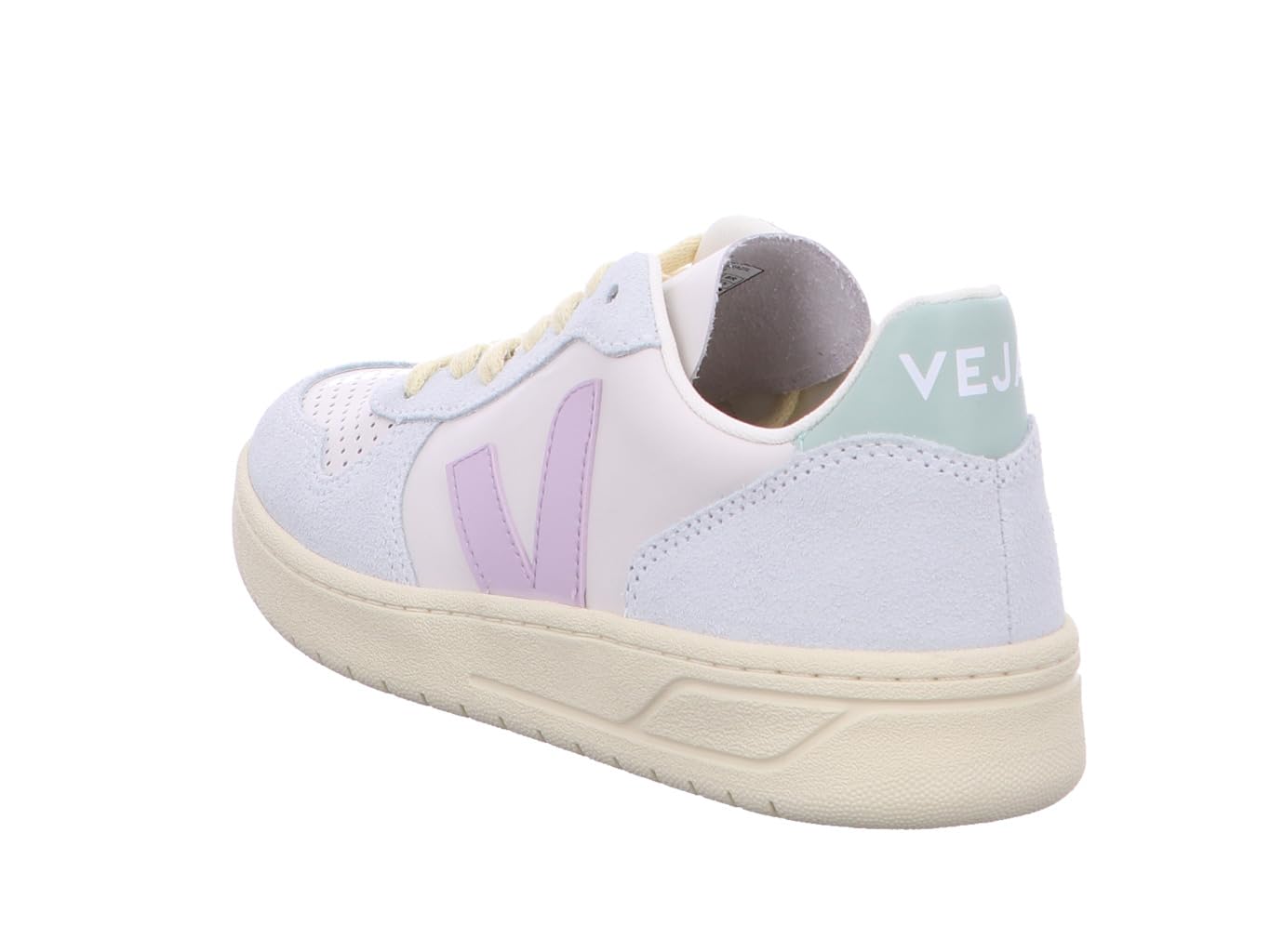 Foto 6 pulgar | Zapatilla Veja V-10 Para Mujer Gravel/parme/menthol, Talla 8 - Venta Internacional.