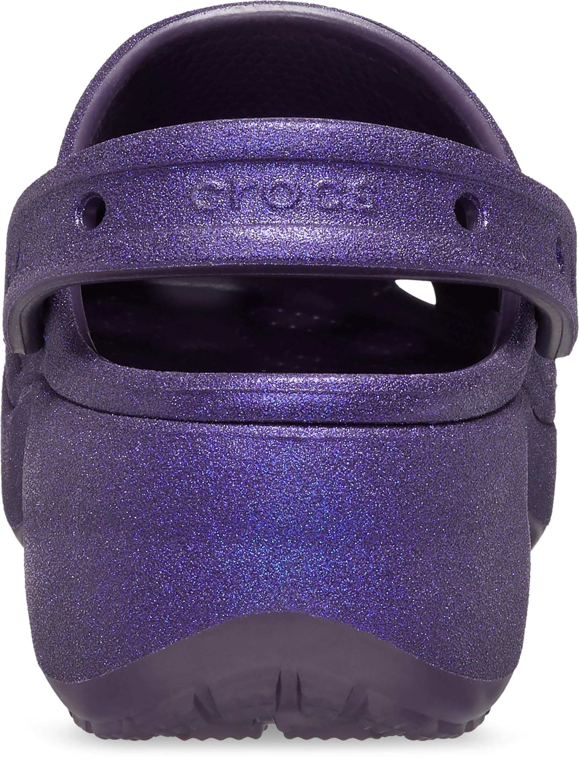 Foto 3 pulgar | Clog Crocs Classic Platform Glitter Para Mujer, Color Iris Oscuro - Venta Internacional.