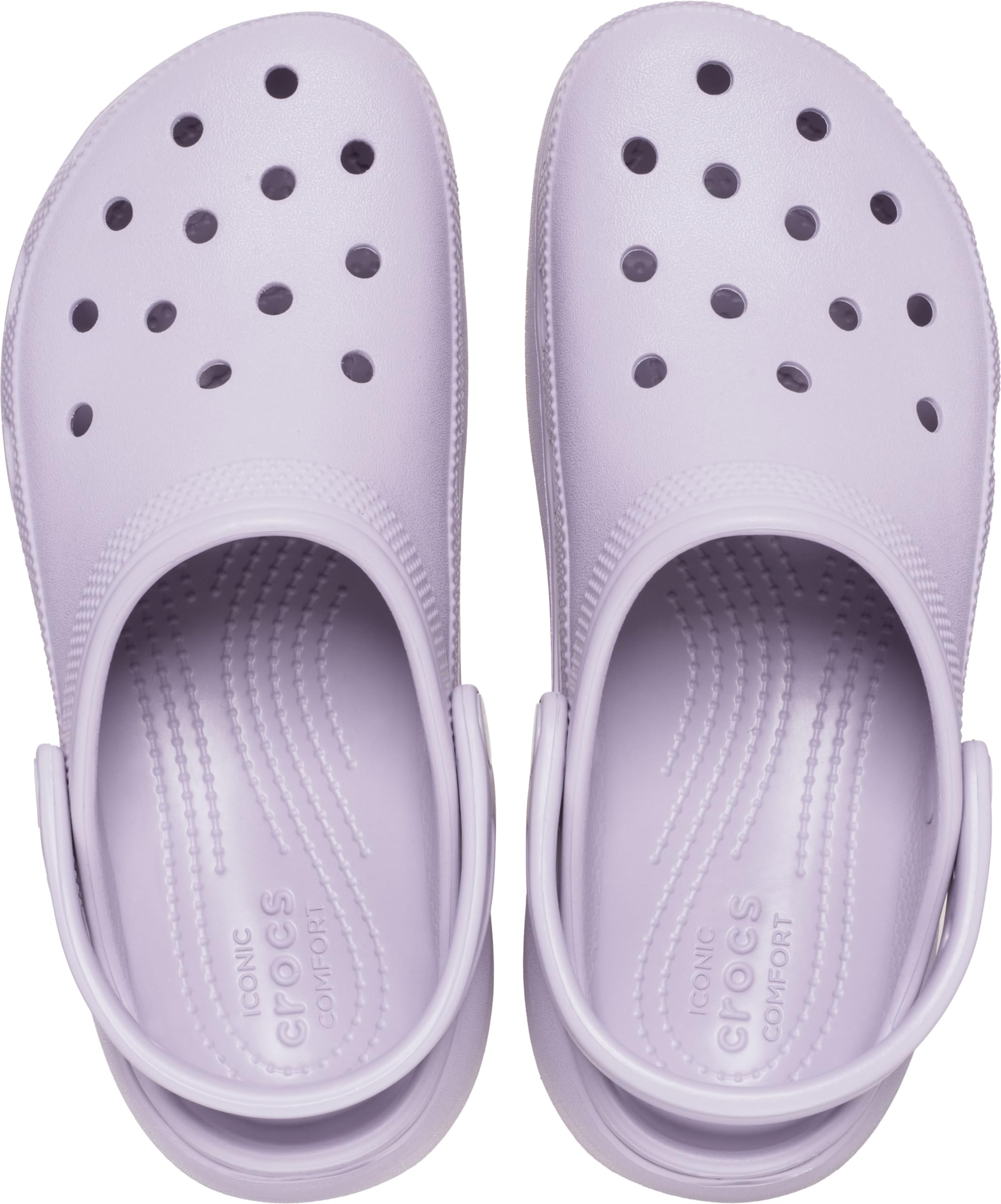 Foto 4 pulgar | Clog Crocs Classic Platform Mauve Mist Para Mujer, Talla 10 - Venta Internacional.