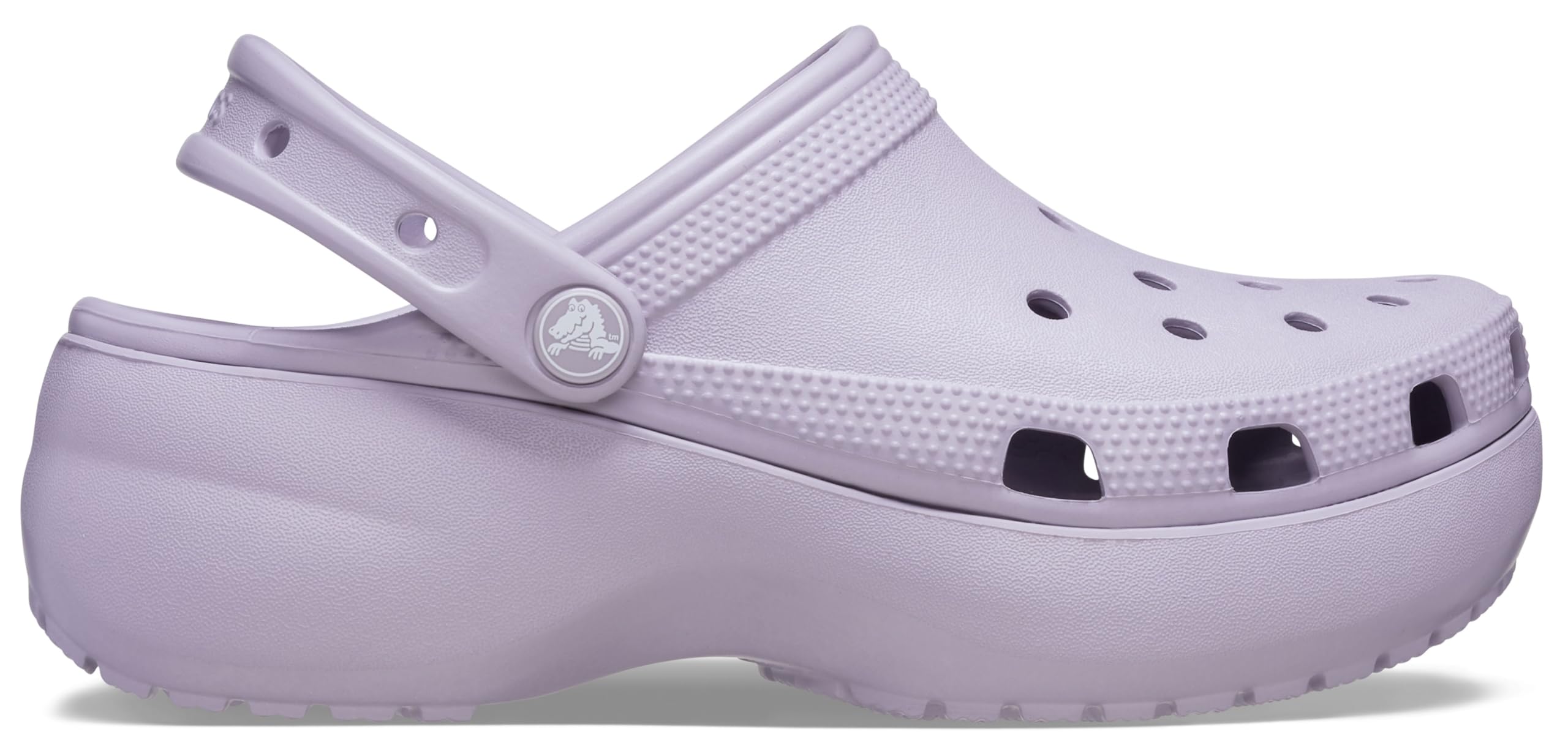 Foto 5 pulgar | Clog Crocs Classic Platform Mauve Mist Para Mujer, Talla 10 - Venta Internacional.