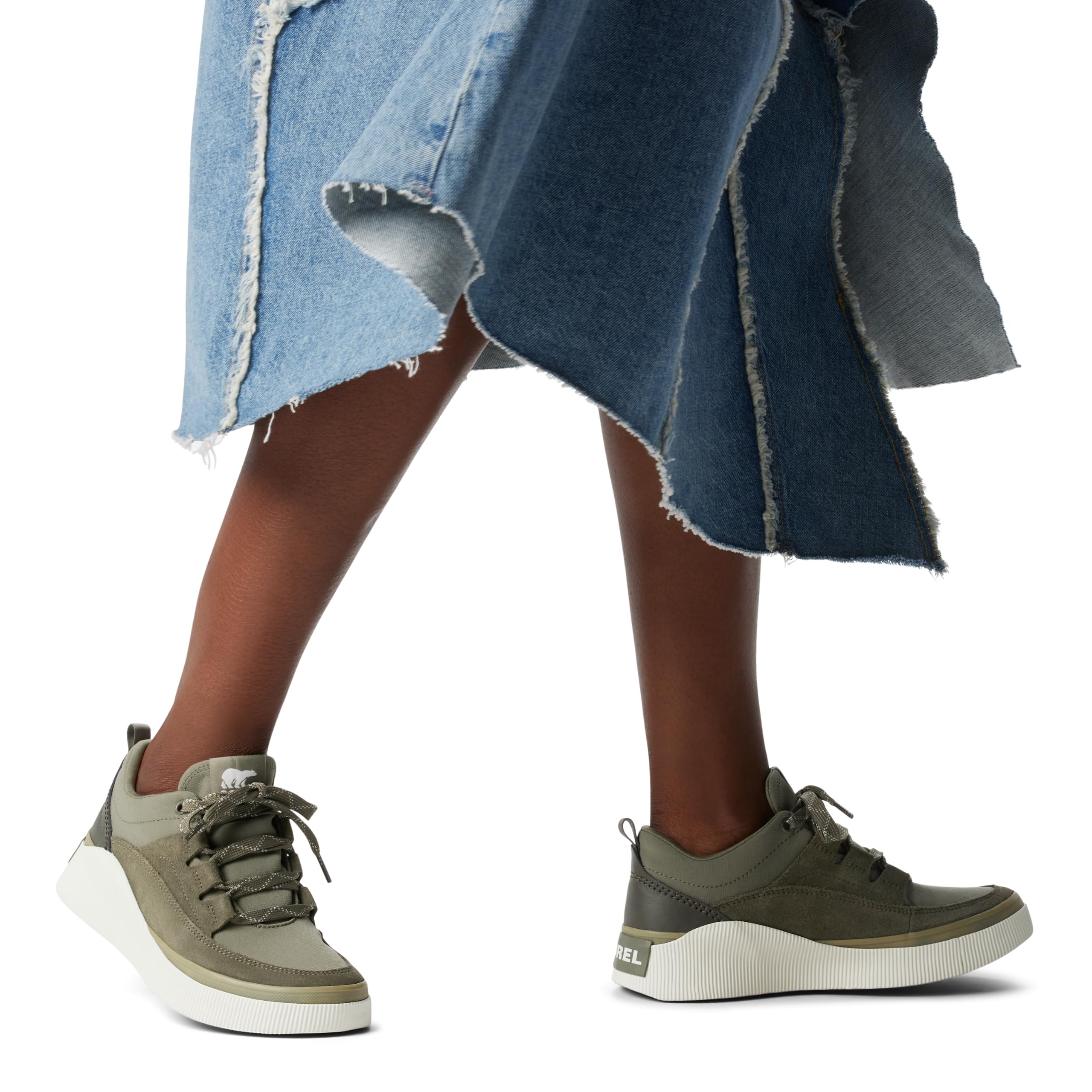 Foto 6 pulgar | Sneaker Sorel Out N About Lv Low Waterproof Para Mujer, Color Verde Piedra - Venta Internacional.