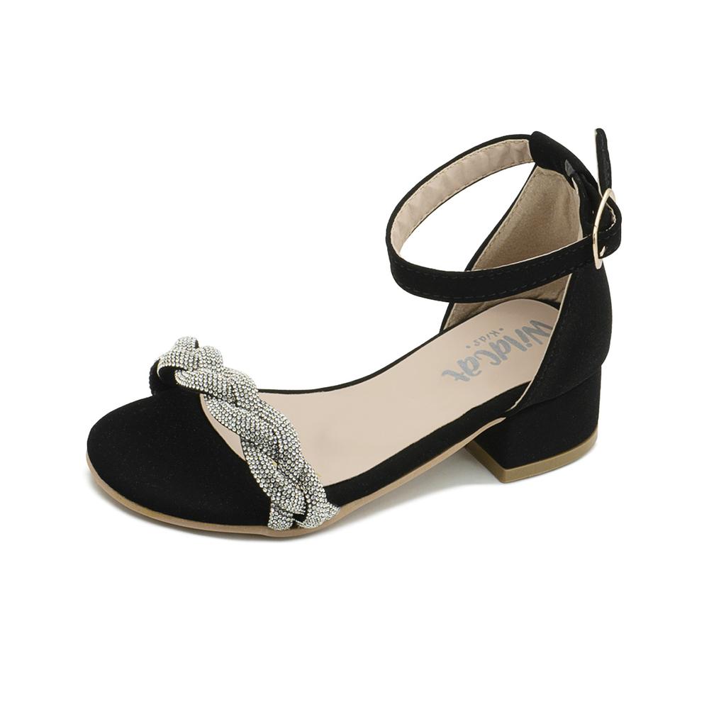 Foto 4 pulgar | Zapatilla Pulsera Para Niña Elegantes Graduación Color Negro Negro