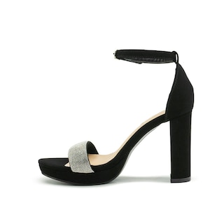 Foto 5 | Zapatilla De Graduación Pulsera Elegante Formal Brillos Negro