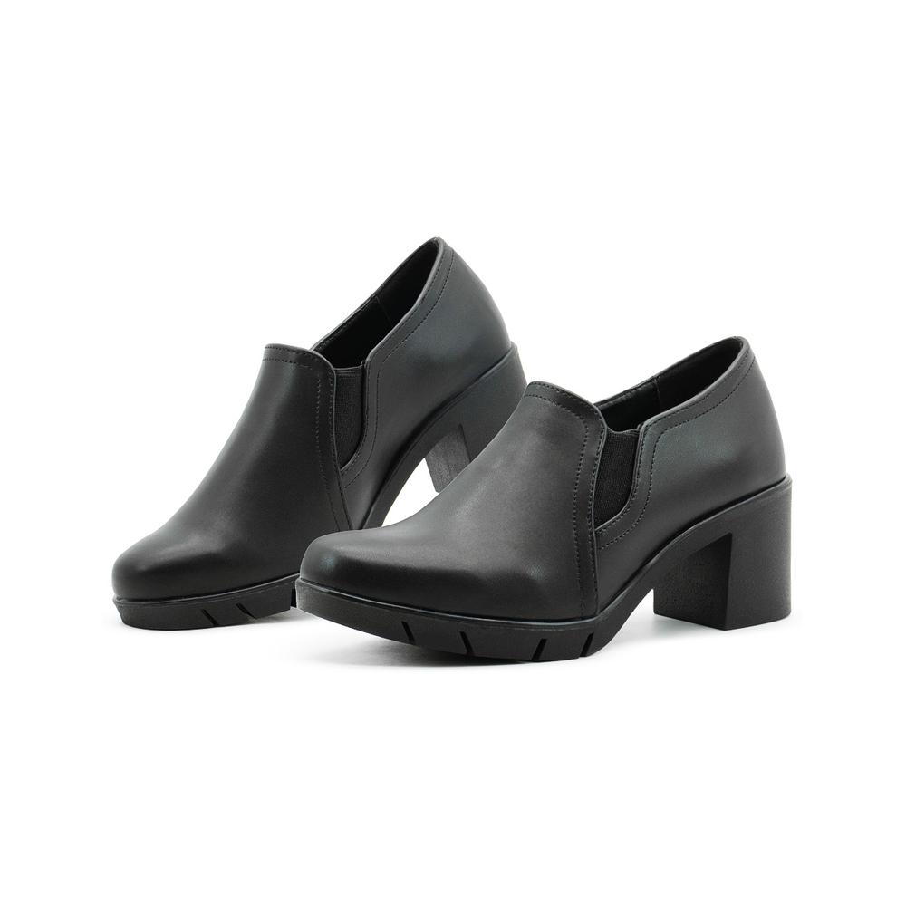 Foto 1 | Zapatilla Para Dama Vestir Casual Graduaciones Color Negro Negro
