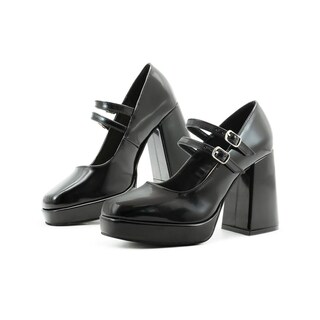 Foto 1 | Zapatilla Para Dama Graduación Formal Oficina Color Negro Negro