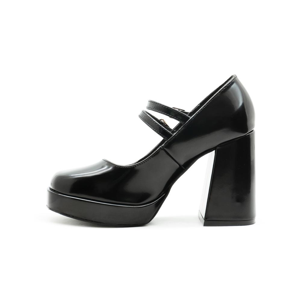 Foto 6 pulgar | Zapatilla Para Dama Graduación Formal Oficina Color Negro Negro