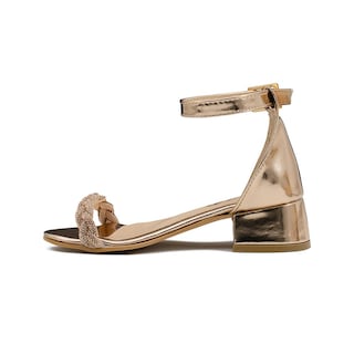 Foto 5 | Zapatillas Pulsera Para Niña Graduación Elegante Oro Rosado Dorado