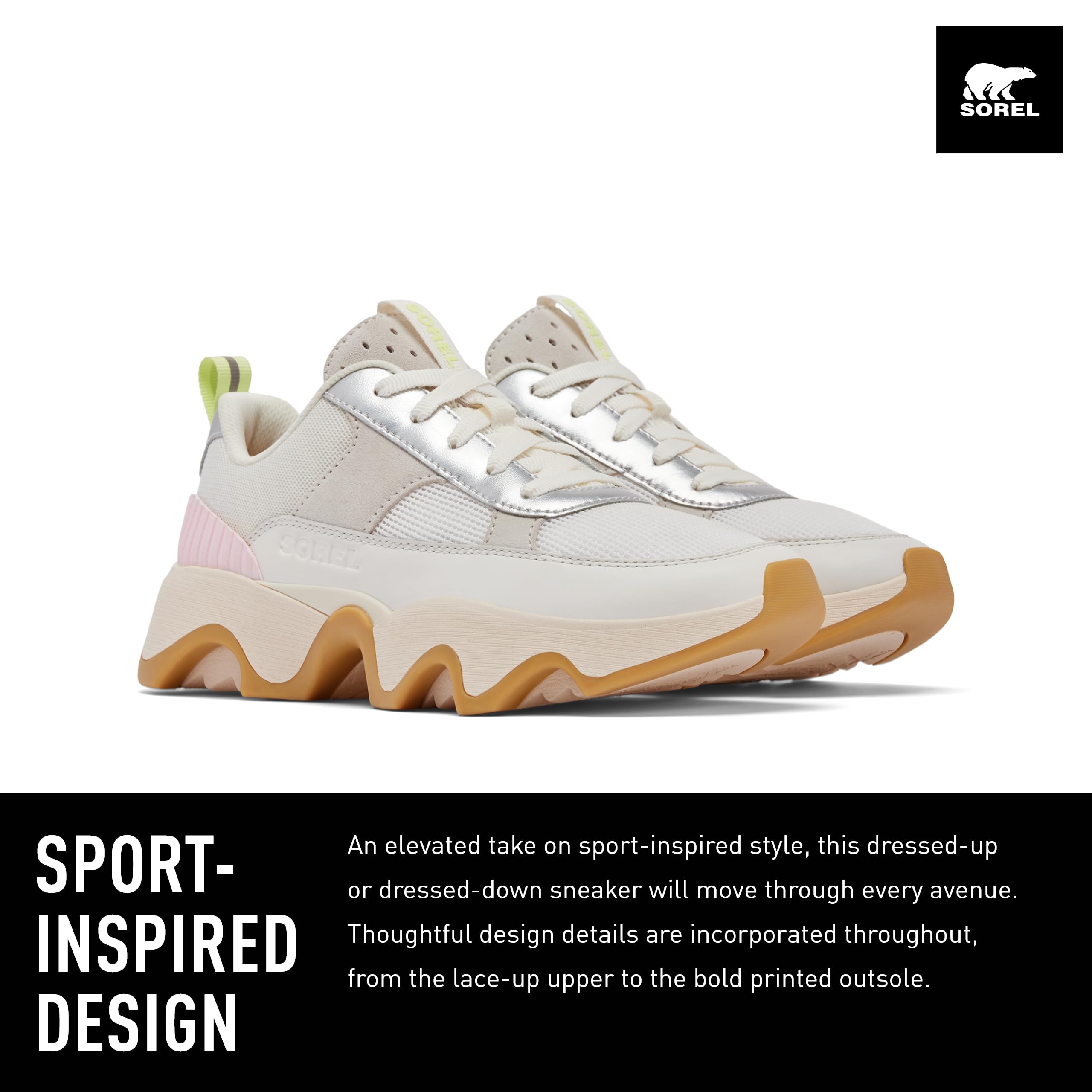 Foto 2 | Tenis Kinetic Impact Ll Wonder Sorel para Mujer- Venta Internacional