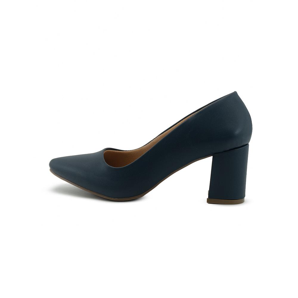 Foto 6 pulgar | Zapatilla Formal Oficina Para Mujer Lady Paulina Color Marino Azul Marino