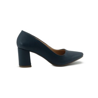 Foto 6 | Zapatilla Formal Oficina Para Mujer Lady Paulina Color Marino Azul Marino